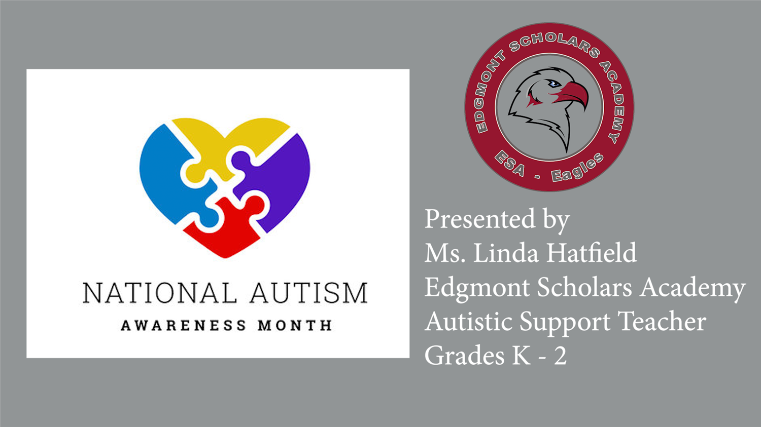 ESA celebrates autism